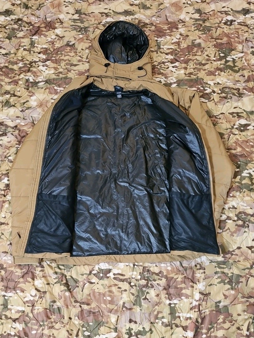 Beyond Clothing PCU  L7 Primaloft Jacket Size: XL Coyote Men NWOT image 3