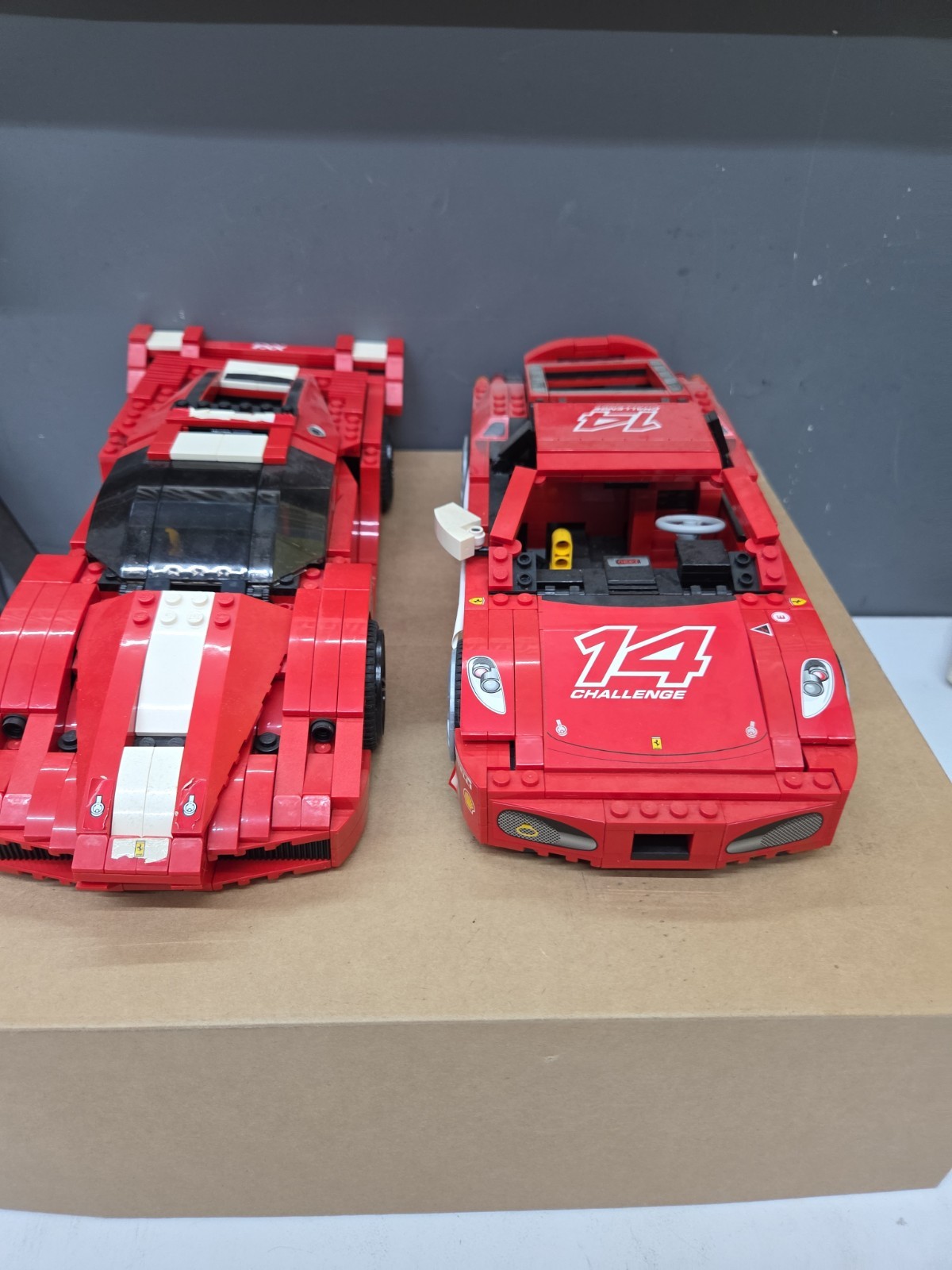 Lego Racers 8156 Ferrari FXX 1:17, LEGO 8143 Racers Ferrari 1:17 F430 Challenge