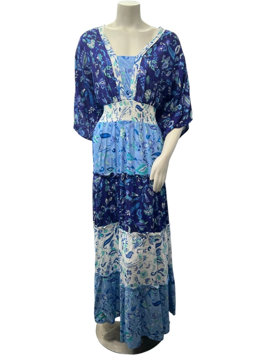 knee length dresses for ladies Lexington Dress Blueberry bouquet main image 1