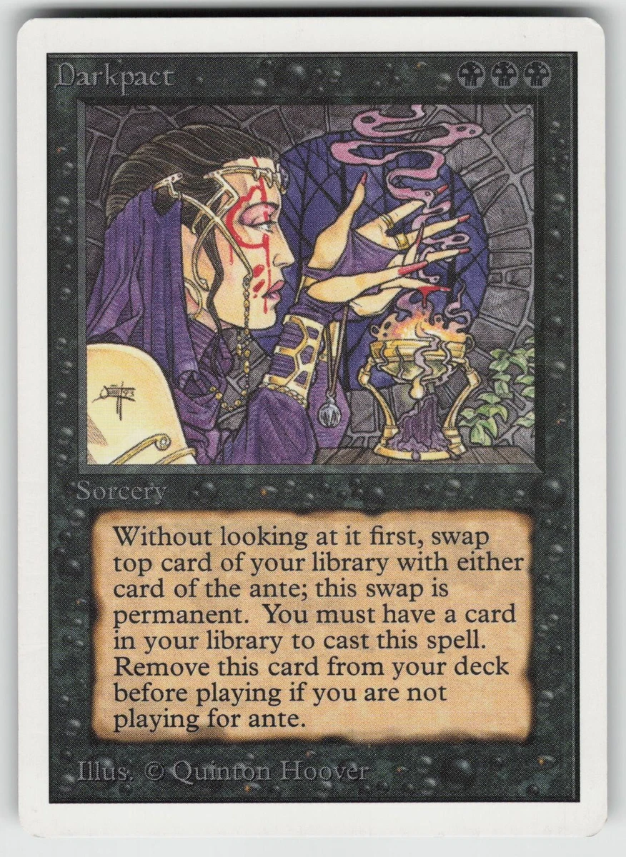 Magic: The Gathering Black Near Mint or Better Unlimited