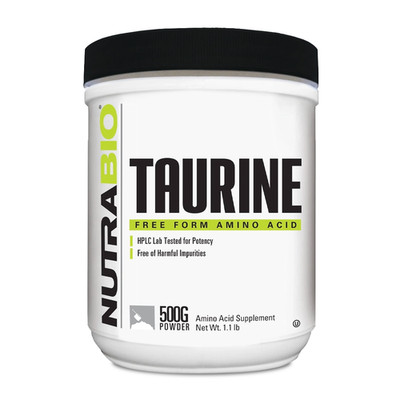 NutraBio - Taurine Powder - 500g Unflavored