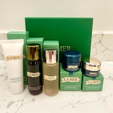 La Mer 5 Pcs Deluxe Gift Set Travel Sample Sz, Treatment Lotion, Eye Concentrate