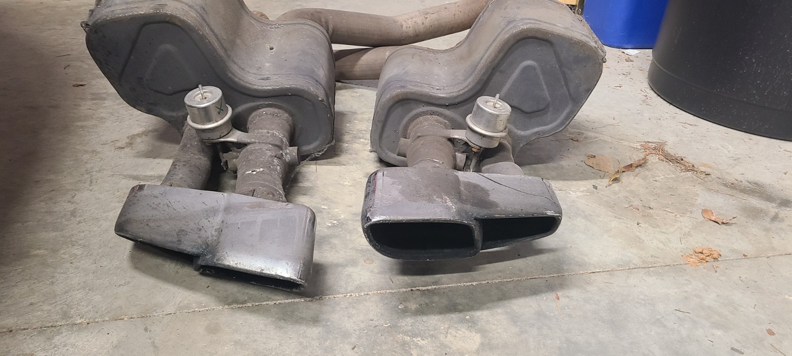 2017 maserati quattroporte GTS OEM exhaust system