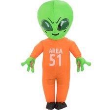 RQUXMT Blow Up Party One Size 5.74-6.07 ft/175-185 cm , Orange