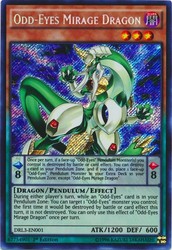 Odd-Eyes Mirage Dragon DRL3-EN001 Secret Rare 1st Edition