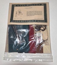 Vintage Gail Wilson "A Primitive Snowman" Doll Kit 7" Snowman NOS