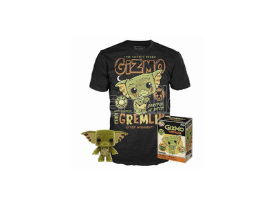 Gremlins Gizmo Exclusive Funko Pop Figur & Tee Set