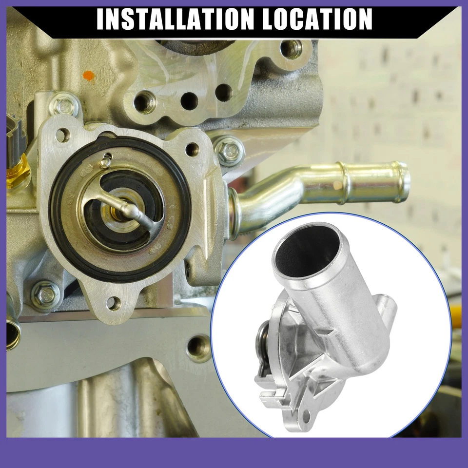 5184977AE Engine Thermostat Housing for Chrysler 300 2011-2019 Dodge Challenger - Image 3 of 4