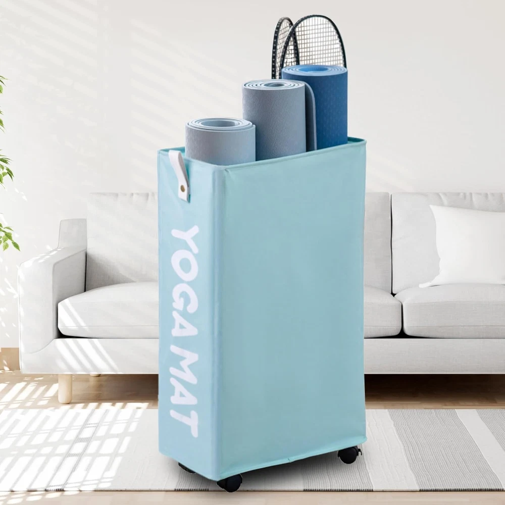 Yoga Mat Storage Rack Holder for Home Gym Equipment Organization Yoga Mat Storage Rack Holder for Home Gym Equipment Organization