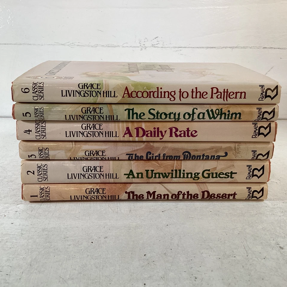 Lot of 6 Grace Livingston Hill Classic Series 1-6 HCDJ Like New - Image 2 of 4