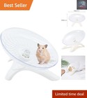 Smooth Edge Hamster Flying Saucer - Silent Indoor Exercise Wheel for Pets