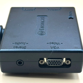 SEGA Dreamcast VGA Box HKT-8100 Video Output Adapter Tested Authentic Japan