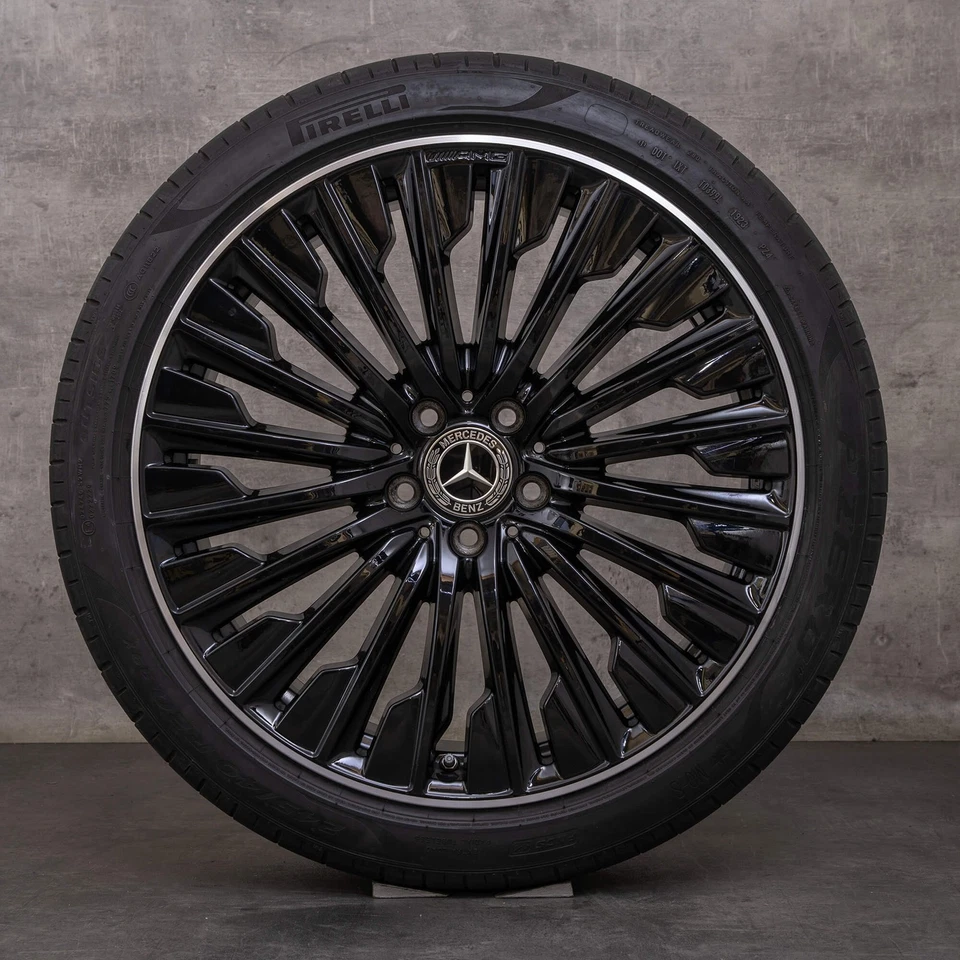 Mercedes E-Klasse AMG Felgen 20 Zoll W214 S214 Sommerräder A2144010500 - Bild 3 von 4