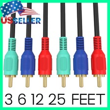 3-RCA Component Cable Three RCA Video Cord HD...