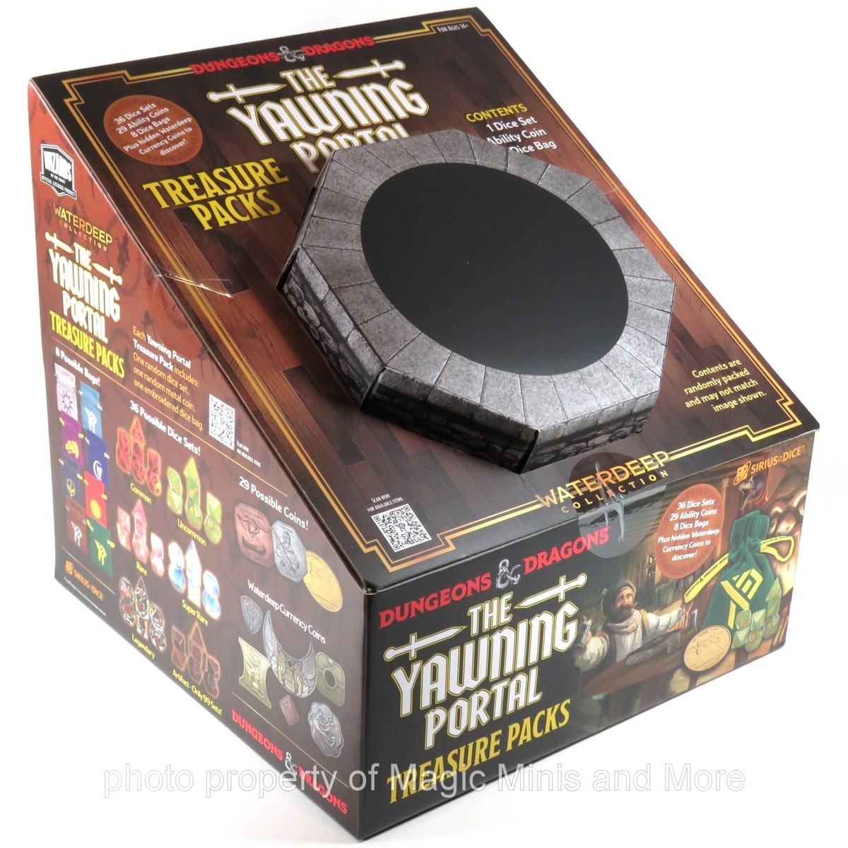 YAWNING PORTAL Treasure Packs WATERDEEP COLLECTION Dice 25 Booster