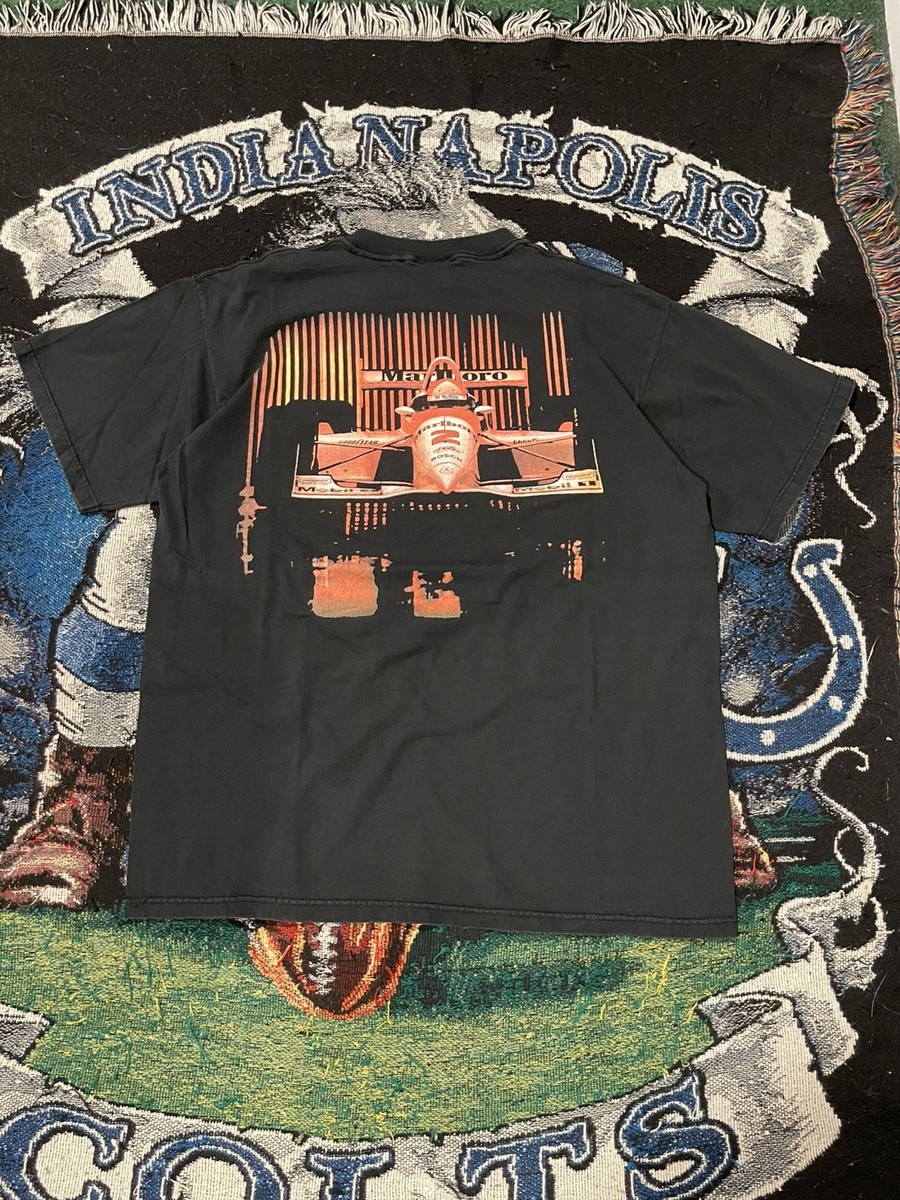 90s Marlboro ワールド チャンピオンシップ チーム Tシャツ USA 90s Marlboro World Championship Team F1 Racing Vintage T-Shirt XL