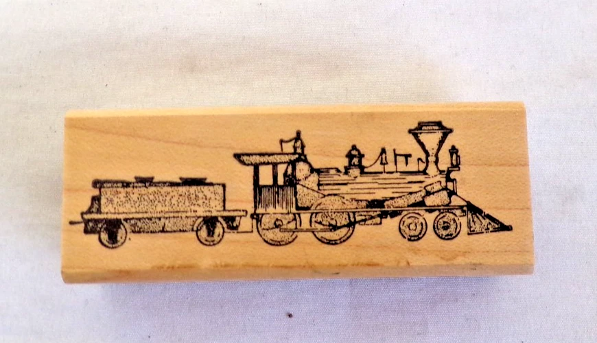 Lote de 7 estampillas ferroviarias de goma - varios tamaños/fabricantes - estado casi nuevo Foto 4 de 4