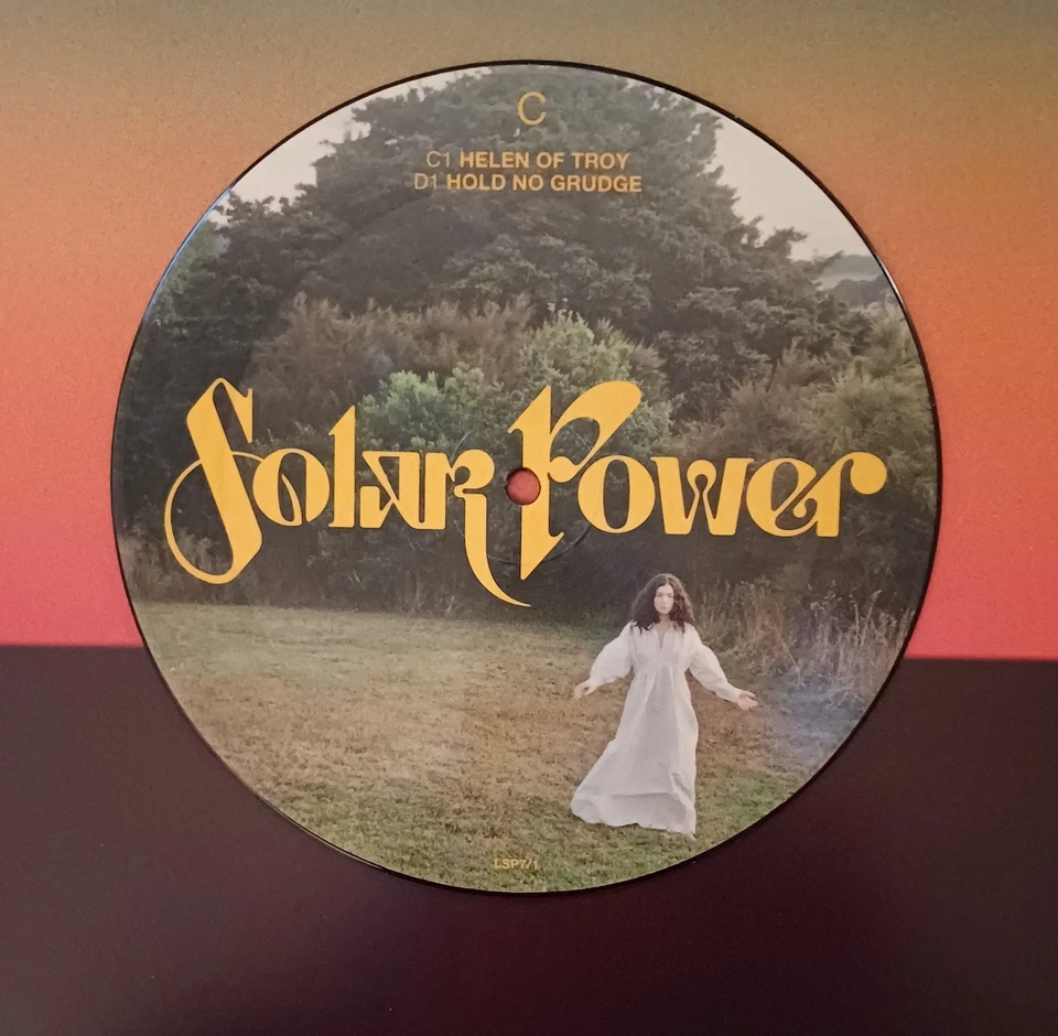 Lorde Solar Power Vinyl/LP + 7'' Picture Single + Signed Lithographie +Poster - Bild 3 von 4