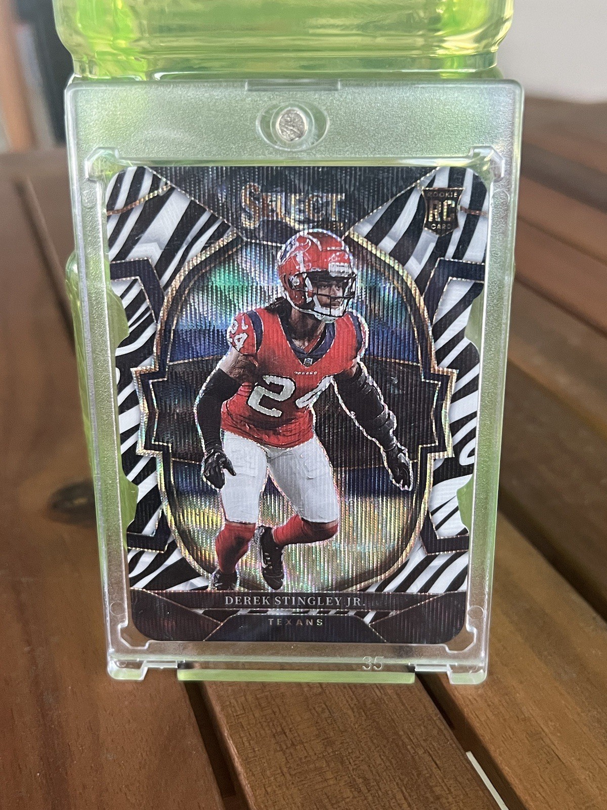 2022 Panini Select - Concourse Derek Stingley Jr. #48 Zebra Prizm (RC)