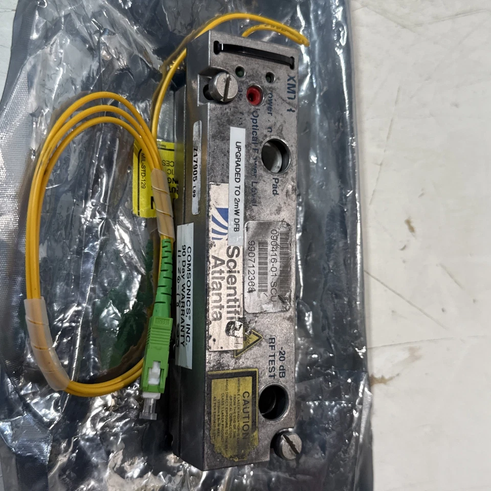 Receptor de fibra óptica Scientific Atlanta 717905 Foto 3 de 4