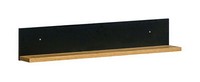 Wandregal Wandboard HäNgeregal Regal 90Cm Wotan Eiche Schwarz 81917483