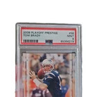 Playoff 2008 Prestige Tom Brady New England Patriots Base Set #56 PSA 9