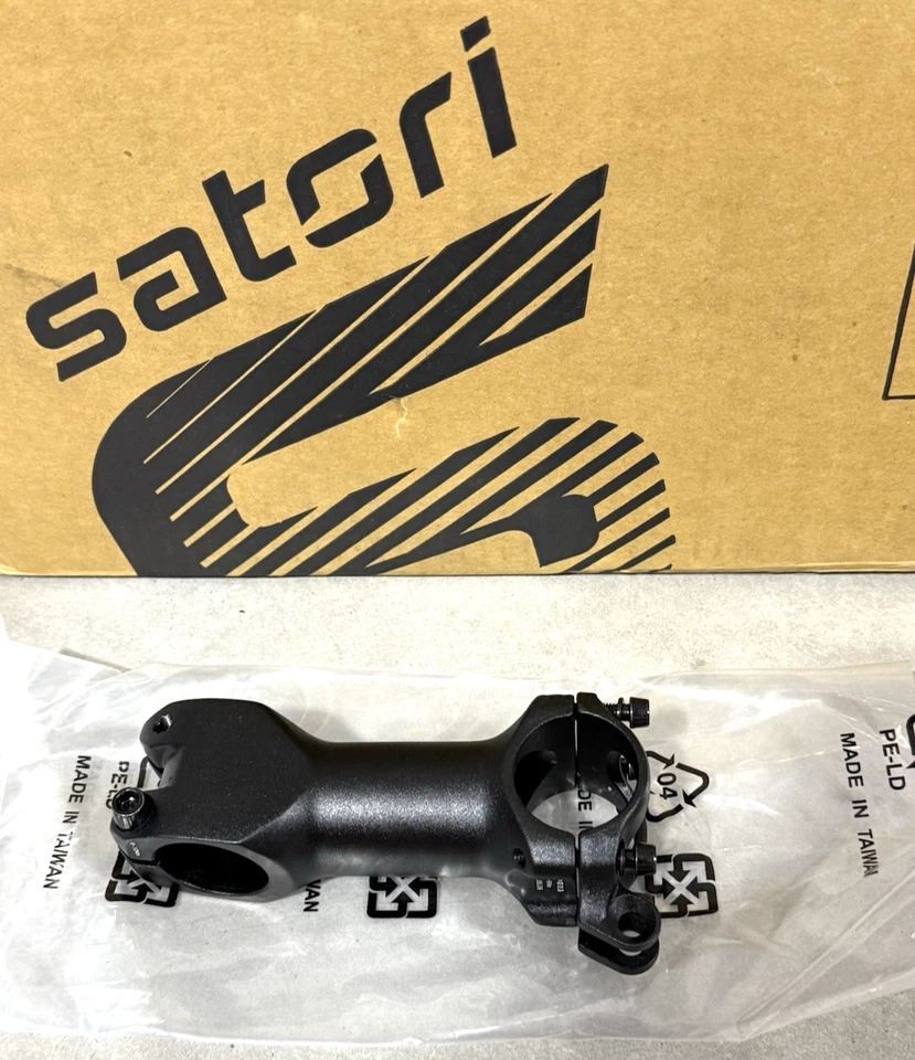 Satori Zoom Verstellbar Fahrrad Lenkervorbau 31.8mm x 90mm Mit Kopflicht Aufsatz - Bild 2 von 4