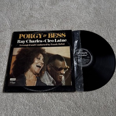Ray Charles & Cleo Laine-Porgy & Bess Double Vinyl London Records D.31-1/2