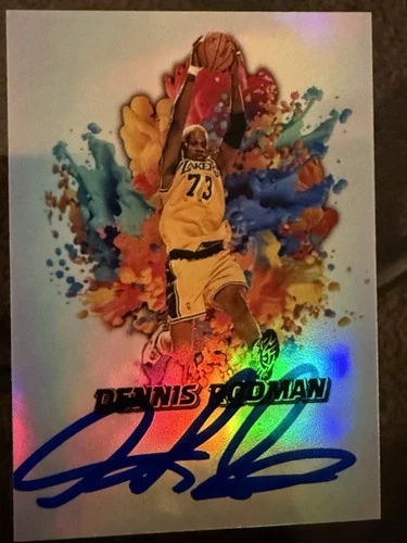 2025 Topps Chrome Dennis Rodman Sky Write Signatures (RAW)