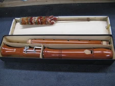 Wesner Applewood Tenor Recorder with Key - Made in Germany - Great Condition