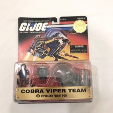 Rare Vintage 1997 GI Joe Cobra Viper Team With Card 28016 Rare MOC!
