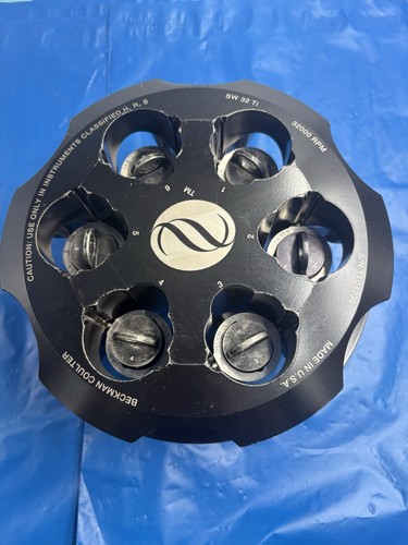 BECKMAN Coulter 369650 SW 32 Ti ULTRACENTRIFUGE Swing Bucket Rotor w ...