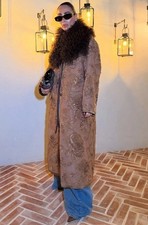 CAPPOTTO LUNGO RICAMATO ZARAZW EDIZIONE LIMITATA ROSA CHIARO Taglia S RIF. 3736/253