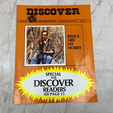 1978 Vol II White's Electronics Discover Newsletter Metal Detectors Treasure M19