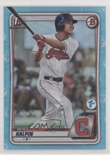 2020 Bowman Draft 1st Edition Sky Blue Foil Petey Halpin #BD-69 0cn