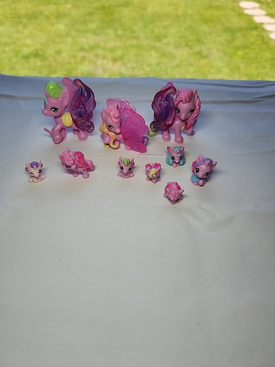 Hatchimals CollEGGtibles Unicorn Family Lot of 10 Unicorns Pink | eBay
