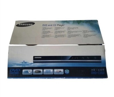 Samsung DVD C350 DVD Player   Progressive Scan über Component, Fernbedienung NEU