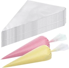 400 Pcs Disposable Piping Bags 12Inch Anti-Burst Pastry Bags, Tipless Icing Pipi