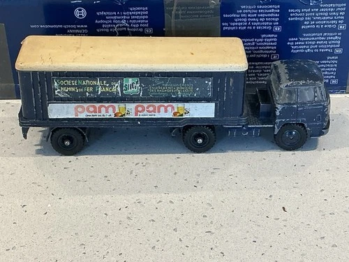 VINTAGE 1963 FRENCH DINKY SUPERTOYS 803 MECCANO UNIC ESTEREL PAMPAM  SNCF LORRY