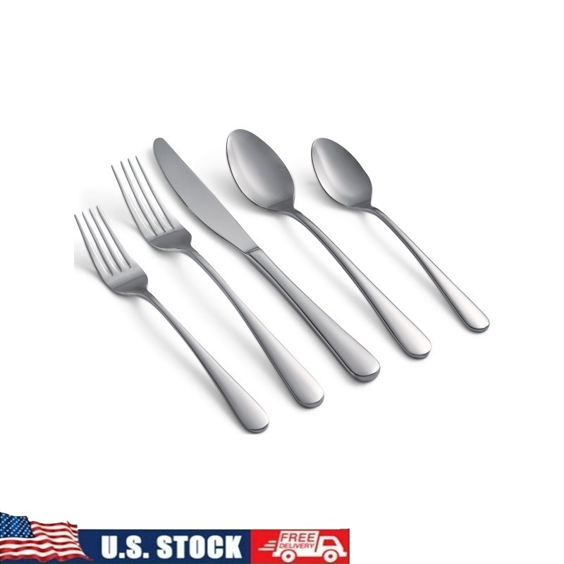 20-Piece Forged Stainless Steel Flatware Set Service for 4 D