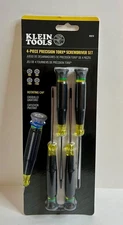 Klein Tools 85616 Precision Screwdriver TORX® 4-Piece Set T6H T8H T10H T15H New