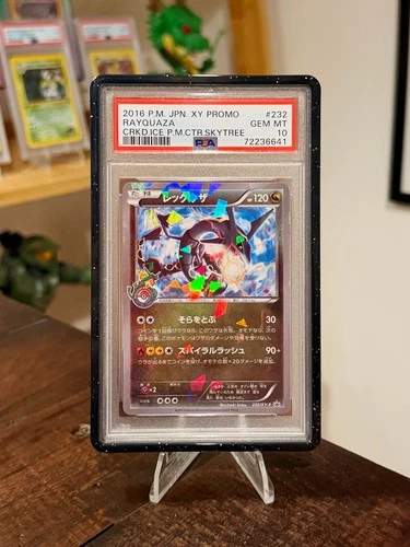 Rayquaza 232/XY-P Cracked Ice Skytree Promo Pokemon XY Japanese PSA 10