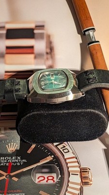 Vintage Herren Automatik Uhr Orient TV Style Japan Uhrwerk
