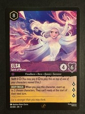 Disney Lorcana - Elsa - Spirit of Winter - Fabled 43/204 Legendary