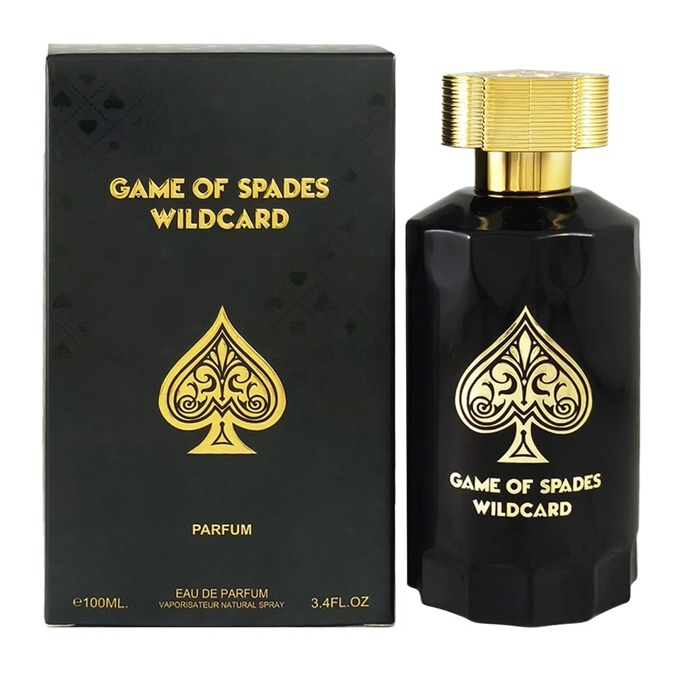 Game Of Spades Wildcard Parfum by Jo Milano 3.4 oz Eau de Parfum New In Box