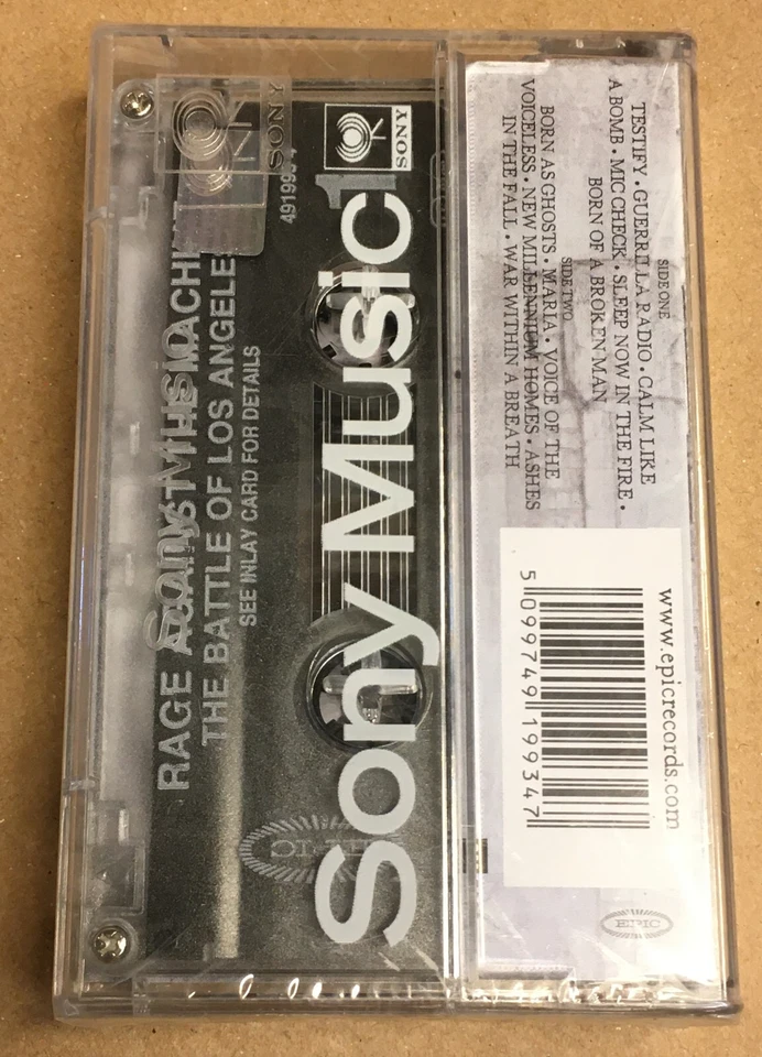 RAGE AGAINST THE MACHINE - THE BATTLE OF LOS ANGELES (1999) MADE IN TURKEY - Image 2 of 2