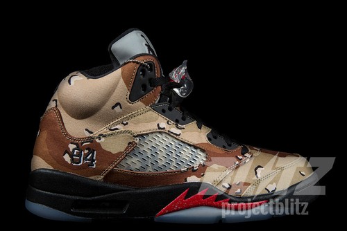 AIR JORDAN 5 RETRO SUPREME DESERT CAMO 