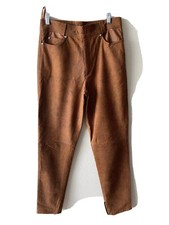 Rare Vintage Gianni Versace Snakeskin Leather Pants Size 28