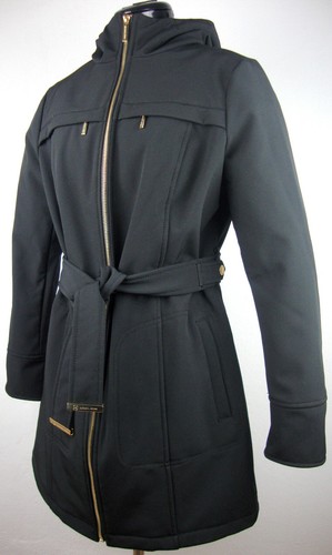 MICHAEL KORS Trenchcoat Mantel Jacke Parka Damen Kapuze Jacket Schwarz Gr.M NEU - Bild 7 von 12