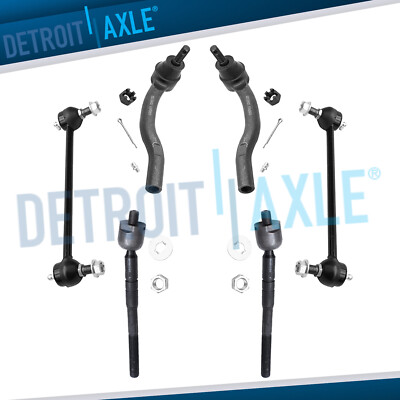 Front Inner Outer Tie Rods W/Boot Kit For 2007 2008 2009 2010 2011 Toyota Camry - Foto 5